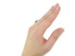 hand view antique emerald diamond ring berganza hatton garden