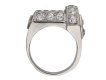 Art Deco ruby and diamond ring berganza hatton garden