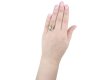 Antique diamond and pearl 'urn' memorial ring, circa 1780.