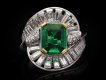 Mellerio emerald and diamond ring berganza hatton garden