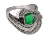 Mellerio emerald and diamond ring berganza hatton garden