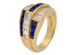 Oscar Heyman Brothers sapphire and diamond ring, American, circa 1960.berganza hatton garden