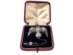 Antique diamond set 'Saint Esprit' brooch berganza hatton garden