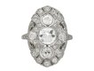 Diamond cluster ring berganza hatton garden