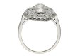 Diamond cluster ring berganza hatton garden