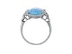 Aquamarine and diamond ring berganza hatton garden