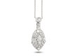 Art Deco diamond necklace, circa 1920.