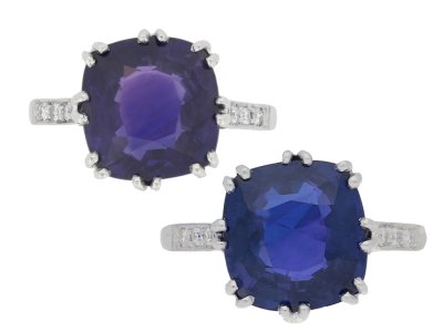Jewellery item in modal