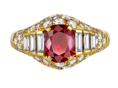 Jewellery item in modal
