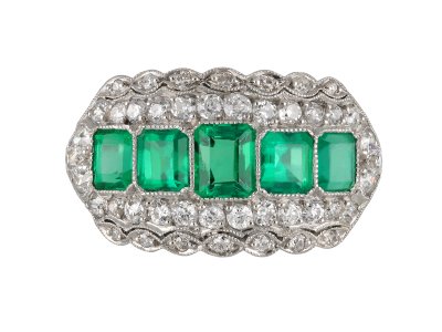 Jewellery item in modal