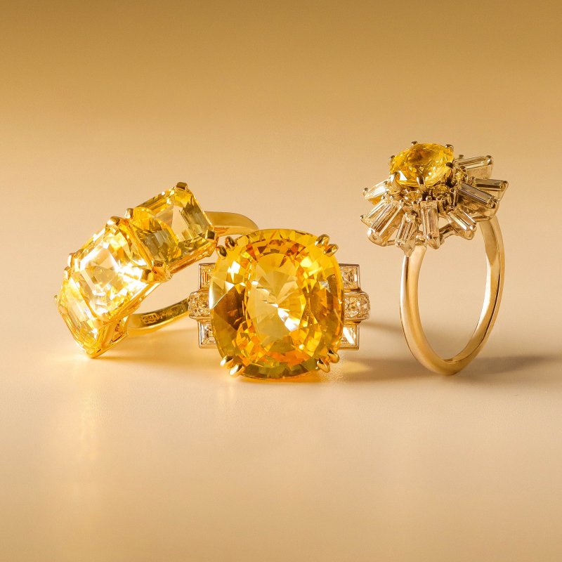 Link to Yellow Sapphire Rings 