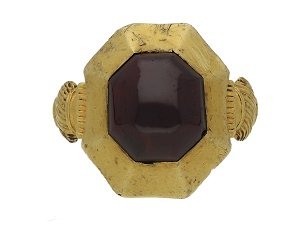 Rare Medieval Garnet ring: A Noble History?