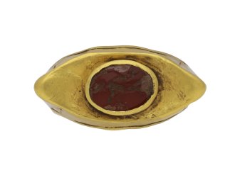 Ancient Roman cornelian signet ring berganza hatton garden