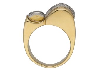 Diamond cocktail ring berganza hatton garden