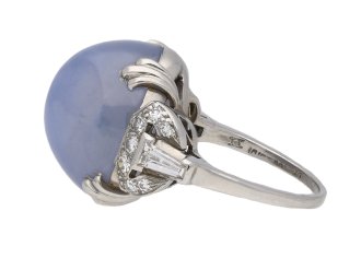 Ceylon star sapphire and diamond ring berganza hatton garden