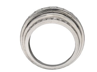 Oscar Heyman sapphire diamond ring berganza hatton garden