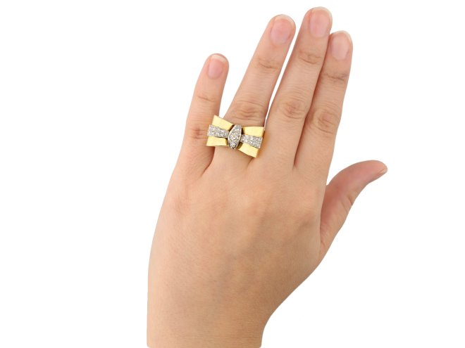 Diamond cocktail ring berganza hatton garden