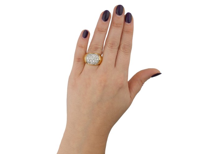 Diamond cocktail ring berganza hatton garden