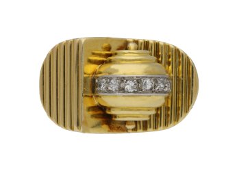 Diamond cocktail ring, French berganza hatton garden