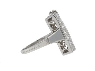 Art Deco diamond ring berganza hatton garden