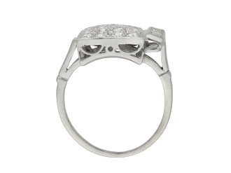 Art Deco diamond ring berganza hatton garden