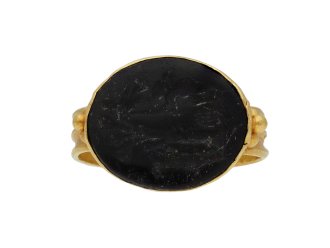 Ancient Roman intaglio ring circa 2nd 3rd  berganza hatton garden