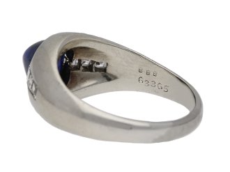 Bailey Banks Biddle sapphire diamond ring berganza hatton garden