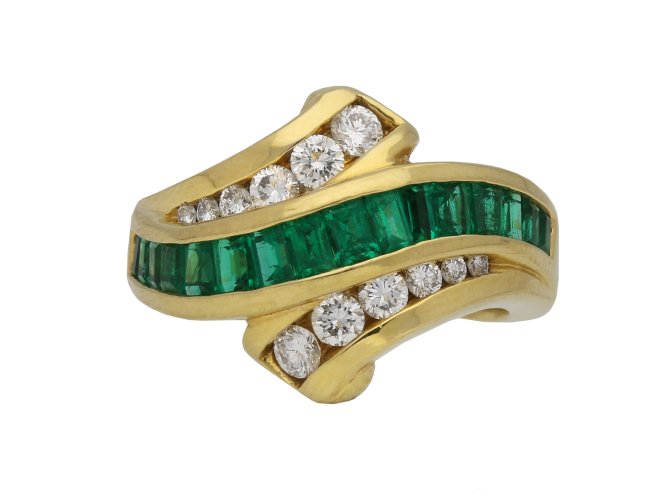 Krypell emerald and diamond ring berganza hatton garden
