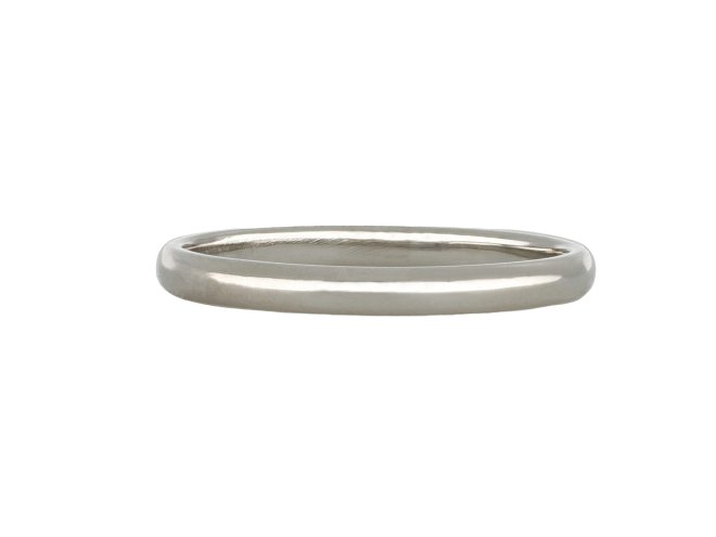 Platinum wedding band, circa 1930.