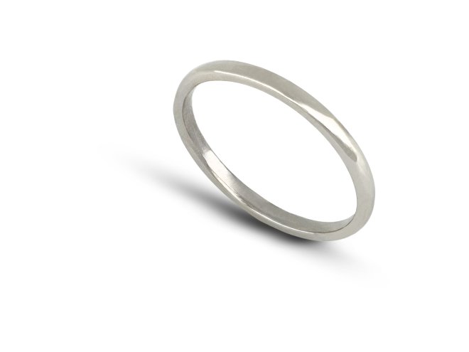 Platinum wedding band, circa 1930.