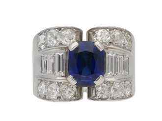 Mauboussin sapphire and diamond ring berganza hatton garden