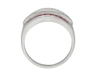 Ruby and diamond ring, American berganza hatton garden