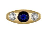 Black, Starr & Frost sapphire diamond ringberganza hatton garden