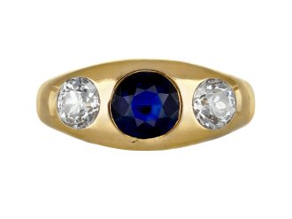 Black, Starr & Frost sapphire diamond ringberganza hatton garden