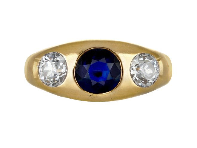 Black, Starr & Frost sapphire diamond ringberganza hatton garden