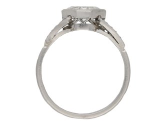 Hexagonal diamond ring berganza hatton garden