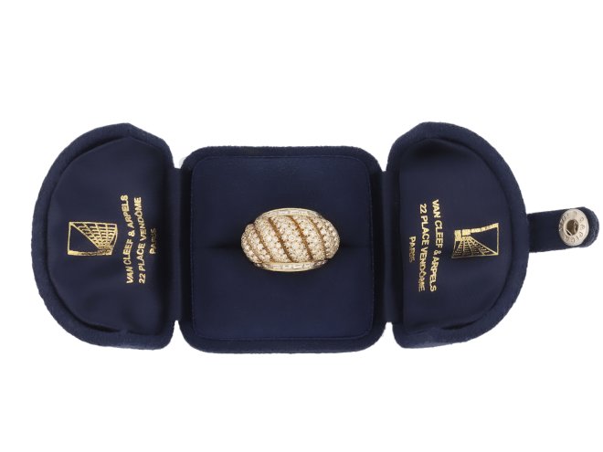 Van Cleef & Arpels vintage diamond dress ring