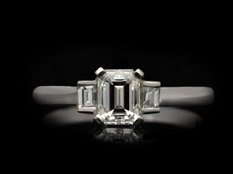Art Deco diamond ring, circa 1935 hatton garden