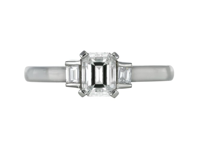 Art Deco diamond ring, circa 1935 hatton garden