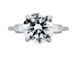 Cartier solitaire diamond engagement ring berganza hatton garden