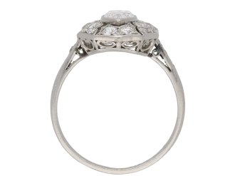 Marquise diamond cluster ring berganza hatton garden