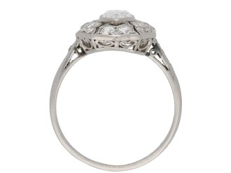 Marquise diamond cluster ring berganza hatton garden