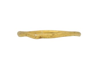 Georgian gold wedding ring, English, circa 1798.