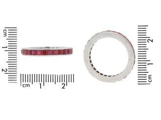 siz eview Ruby eternity ring, circa 1930s.