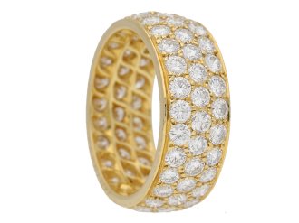 Van Cleef & Arpels diamond ring berganza hatton garden