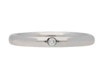 Diamond set wedding ring by Pomellato