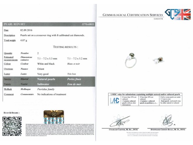 front view Art Deco natural pearl diamond ring berganza hatton garden