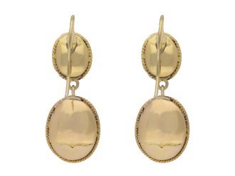 antique turquoise earrings berganza hatton garden
