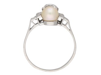 art deco pearl diamond ring hatton garden berganza