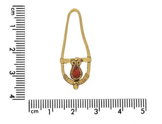 Ancient Roman gold earrings berganza hatton garden